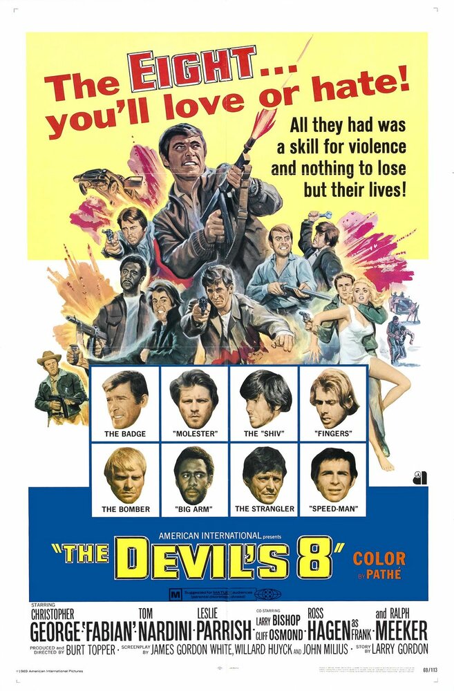 The Devil's 8 (1969) постер